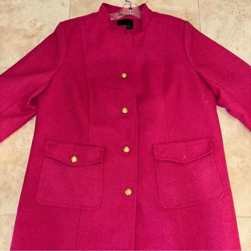 Talbots Wool Coat size 18 NWT - Picture 4 of 12